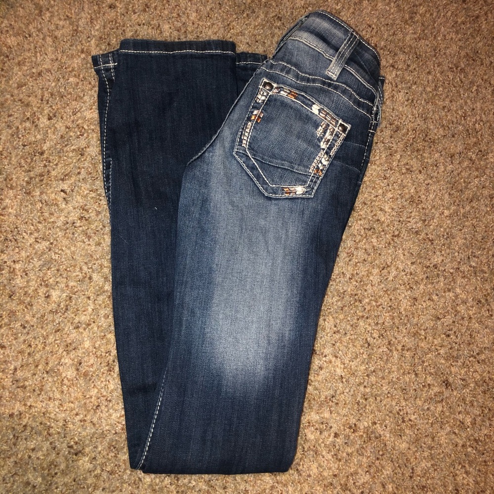 Ariat REAL denim boot cut jean 25L